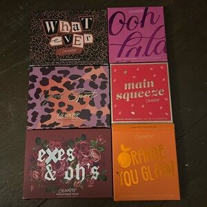 Colorpop eyeshadow palettes